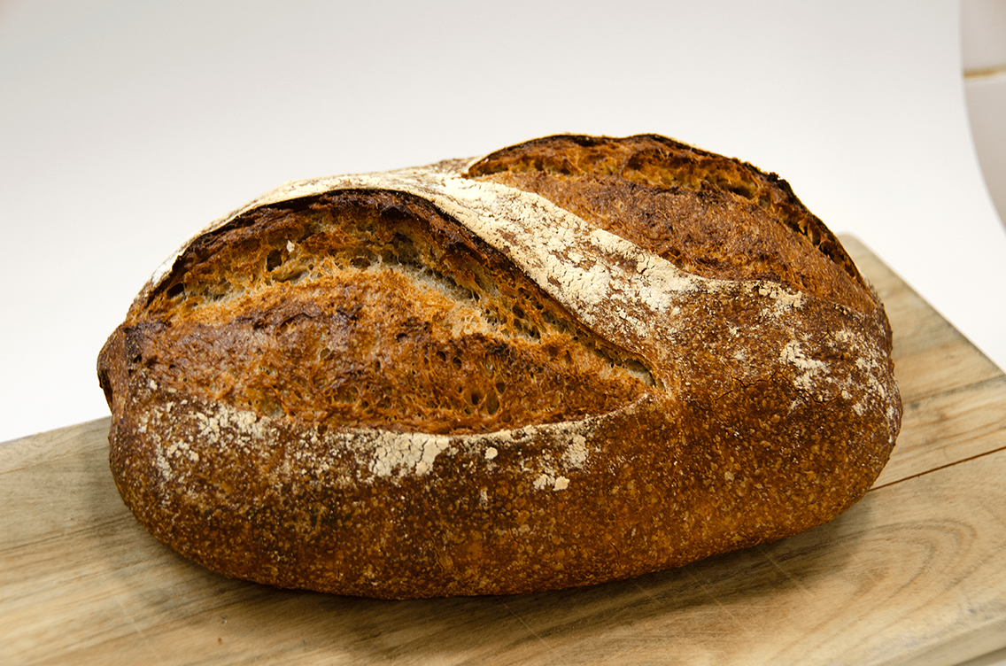 70% Wholewheat Organic Sourdough Bâtard