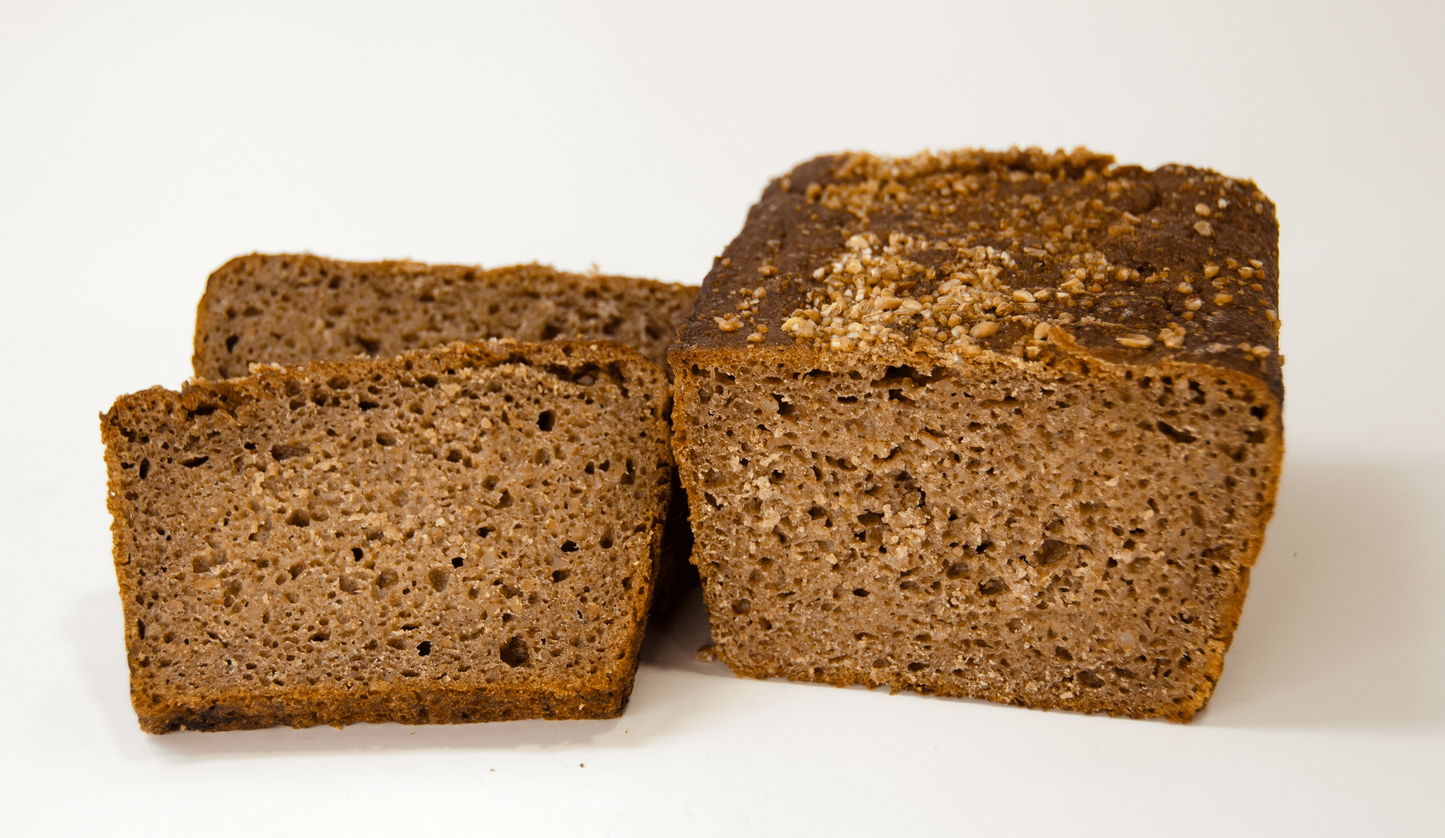 Danish Rye - Half Loaf, sliced