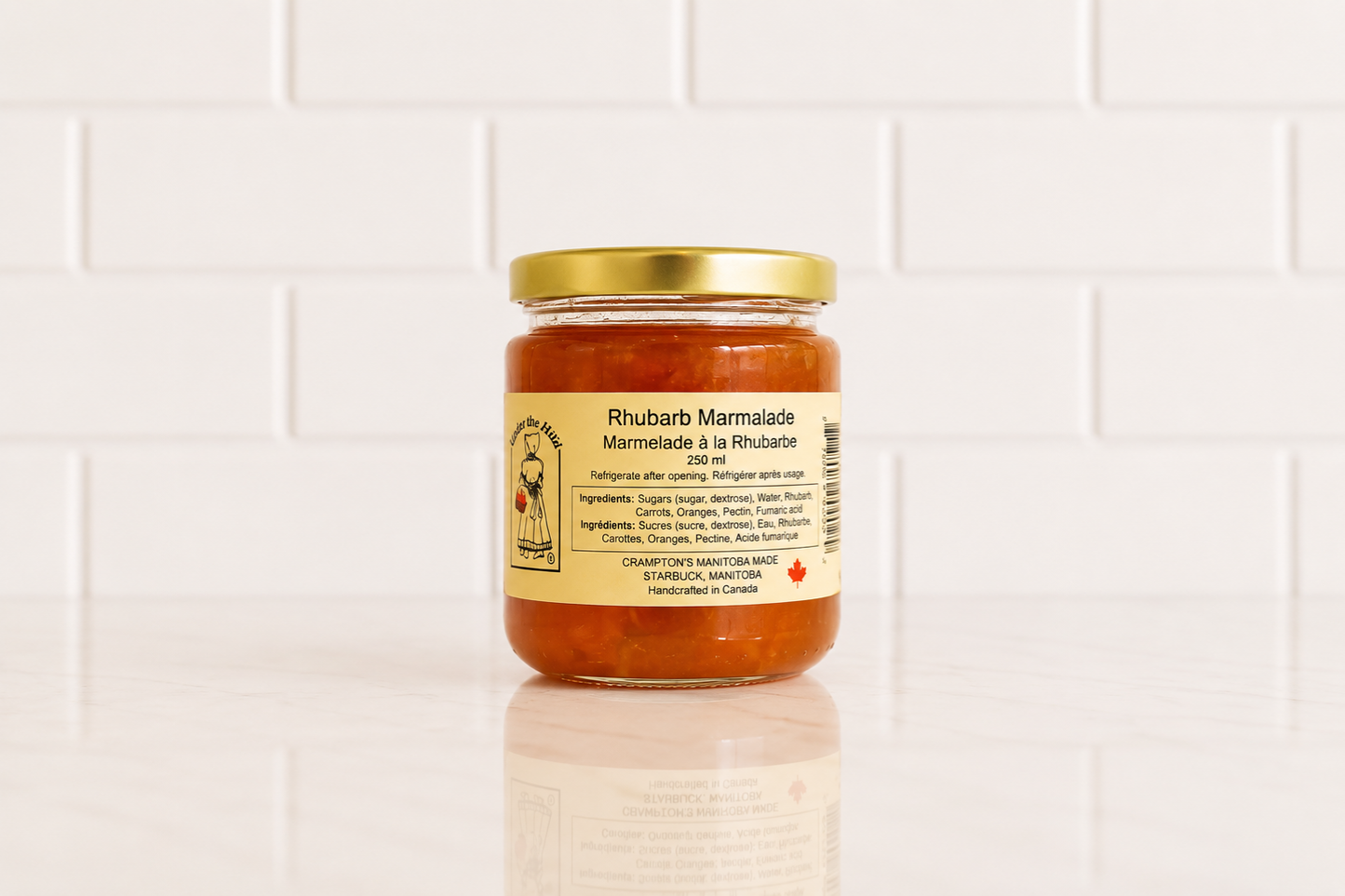 Crampton's Rhubard Marmalade 250ml
